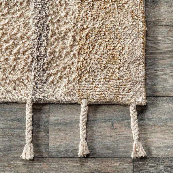 Nuloom Rancho Abstract Area Rug Ivory