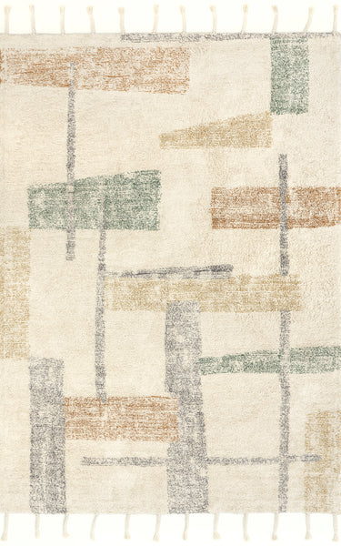 nuloom Rancho Abstract Area Rug Ivory