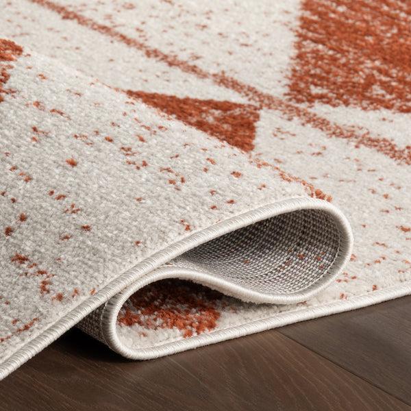 Nuloom Ravina Transitional Striped Area Rug Brick