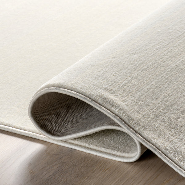 Nuloom Raya Contemporary Solid Area Rug Cream