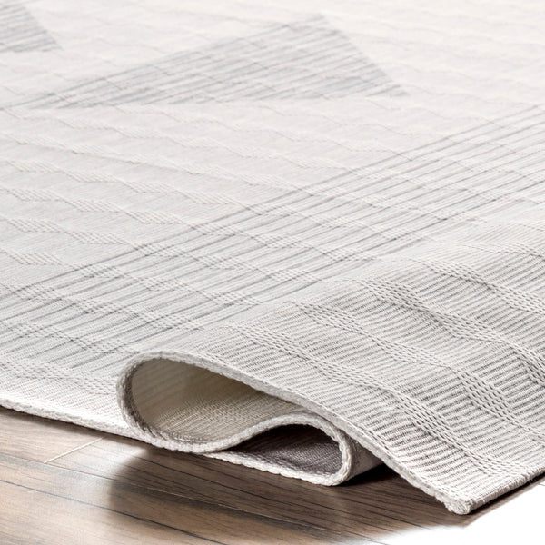 Nuloom Rayna Washable Triangle Area Rug Beige