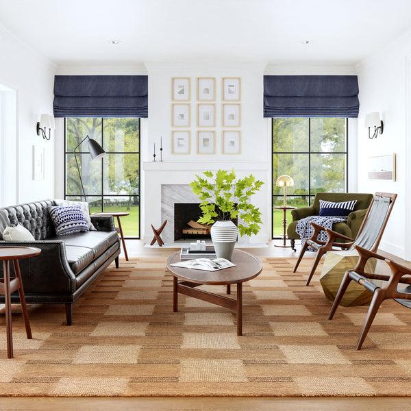 Nuloom Remy Crosshatch Wool Area Rug Brown