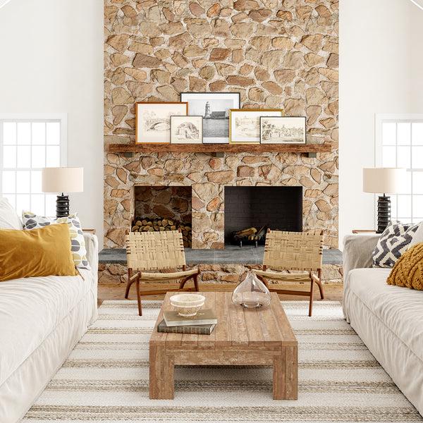 Nuloom Ren Striped Jute Area Rug Natural