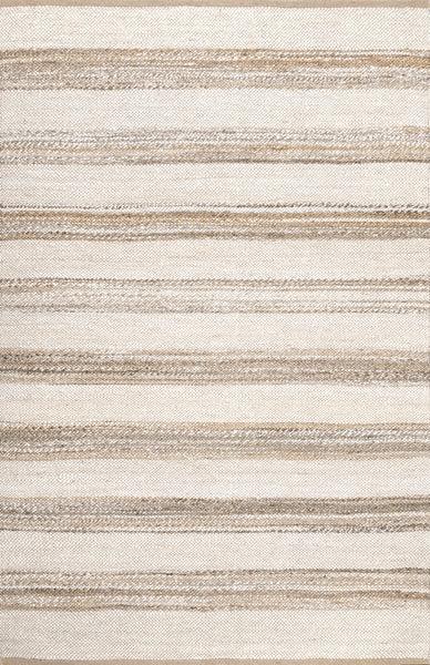 nuloom Ren Striped Jute Area Rug Natural