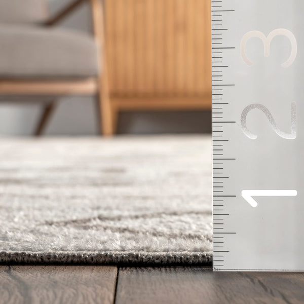 Nuloom Rhonda Washable Symbolism Area Rug Gray