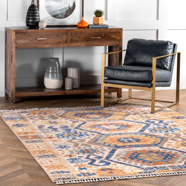 Nuloom Ripley Global Tasseled Area Rug Multi