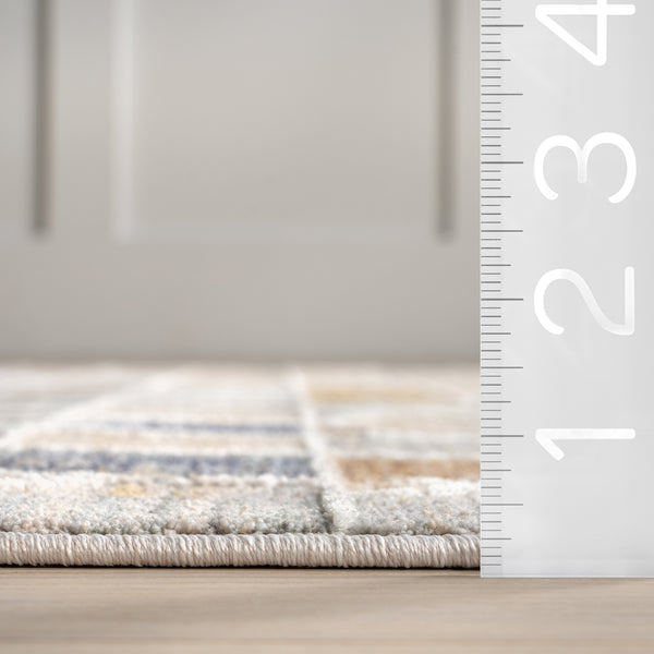 Nuloom Rivka Modern Geometric Area Rug Multicolor