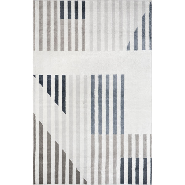 nuloom Robbi Modern Striped Area Rug Light Gray
