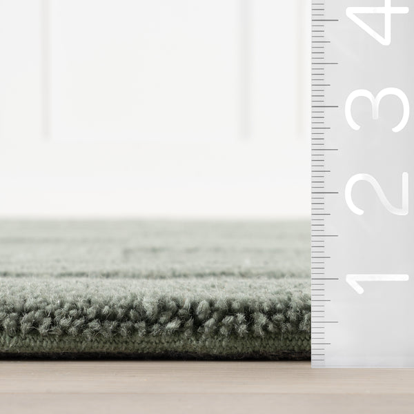 Nuloom Robyn Wool Area Rug Green