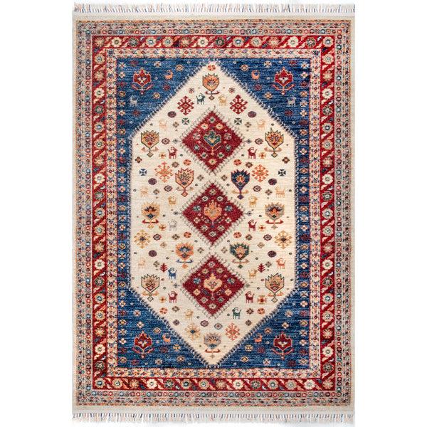 nuloom Romee Medallion Tassel Area Rug Beige