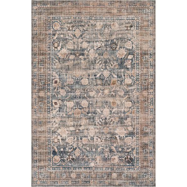 nuloom Nuloom Romilly Bordered Traditional Washable Area Rug Tan