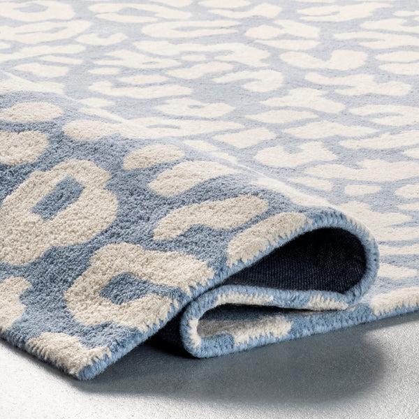 Nuloom Rorie Leopard Print Wool Area Rug Peach