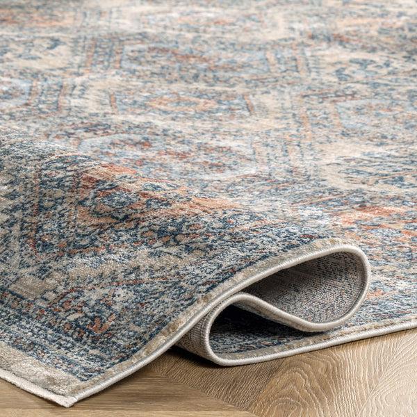 Nuloom Sara Distressed Tribal Motif Area Rug Gray