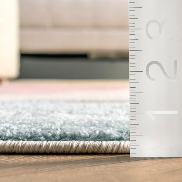 Nuloom Selina Abstract Modern Area Rug Pink