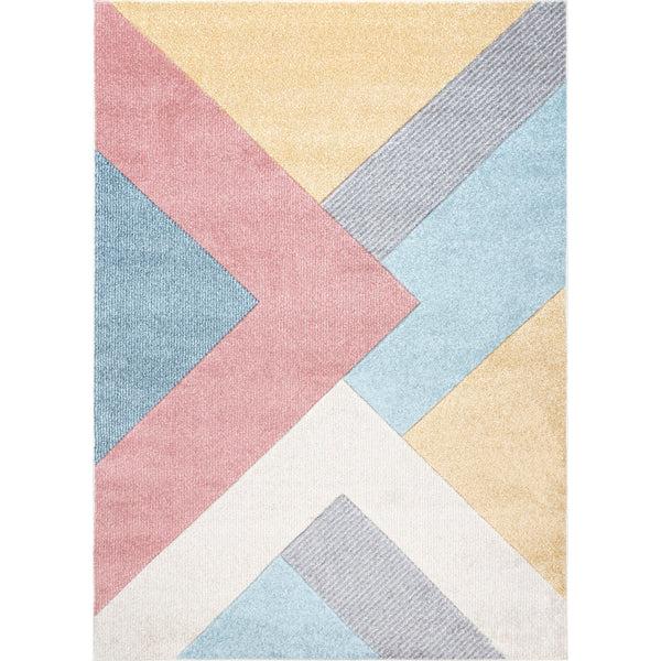 nuloom Selina Abstract Modern Area Rug Pink