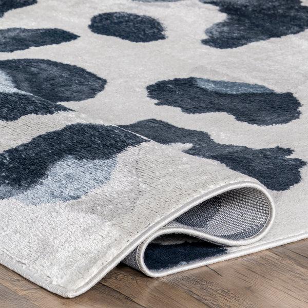 Nuloom Shakira Modern Leopard Area Rug Light Gray