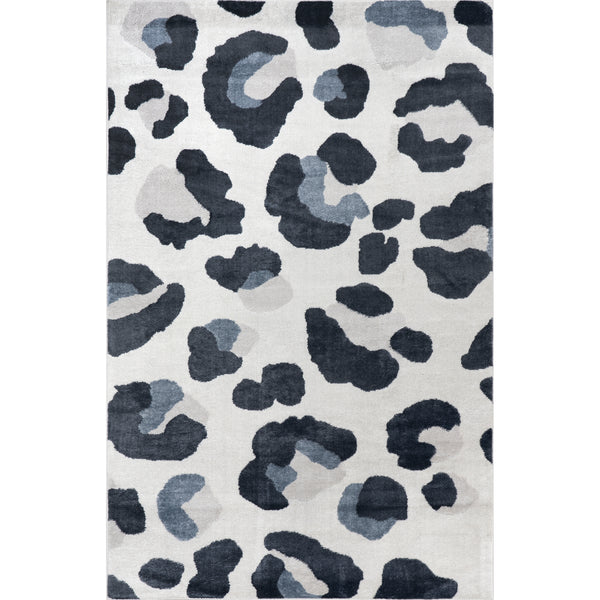 nuloom Shakira Modern Leopard Area Rug Light Gray