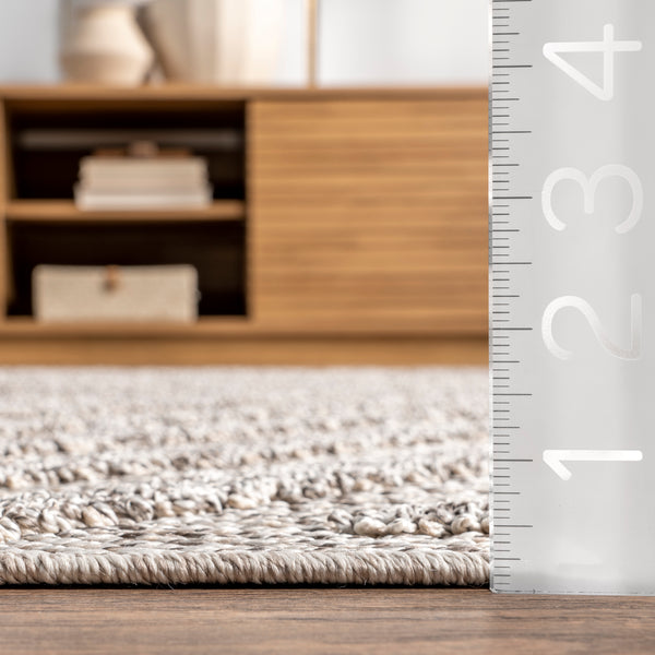 Nuloom Shante Zig-Zag Indoor/Outdoor Area Rug Gray