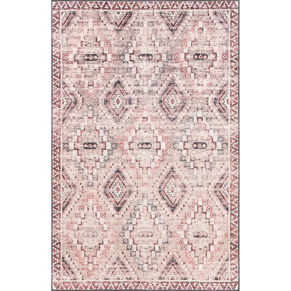 nuloom Sharni Diamond Trellis Cotton Area Rug Rust