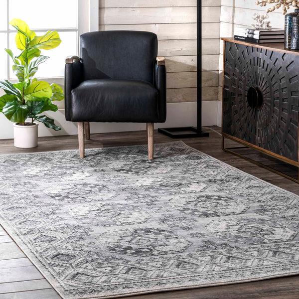 Nuloom Shea Vintage Area Rug Grey