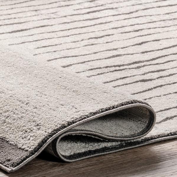 Nuloom Shireen Contemporary Circle Area Rug Beige