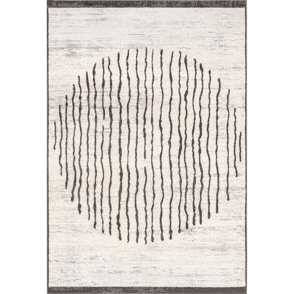 nuloom Shireen Contemporary Circle Area Rug Beige