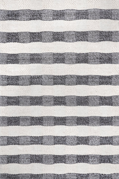 nuloom Sophie Striped Wool Area Rug Grey