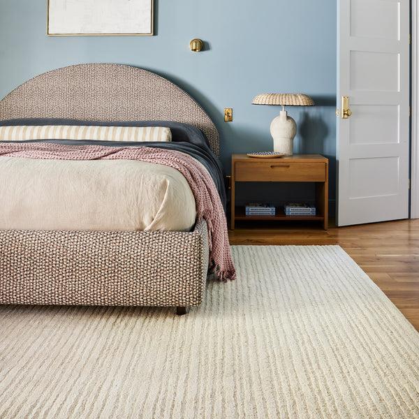 Nuloom Southwest Striped Wool Area Rug Ivory