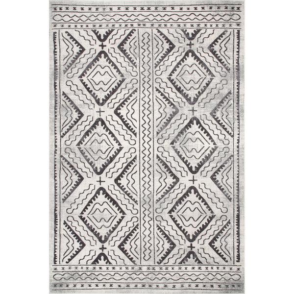 nuloom Spencer Aztec Trellis Area Rug Ivory