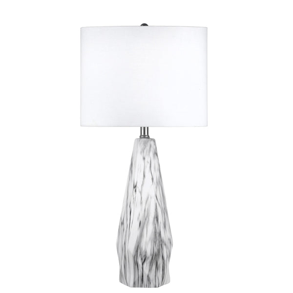nuloom Stamford 25" Ceramic Table Lamp Marble