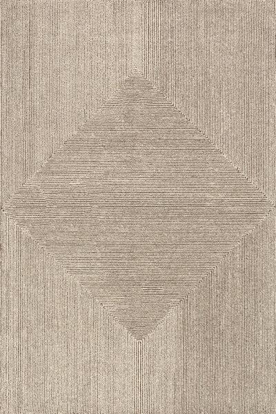 nuloom Stoic Wool Area Rug Beige