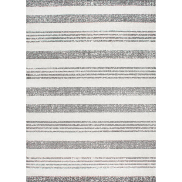 nuloom Striped Kelsi Area Rug Grey