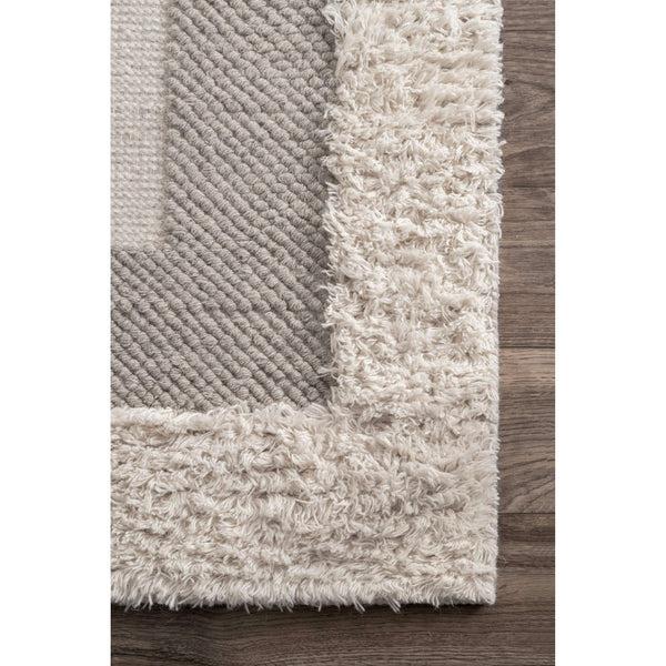 Nuloom Taneka Shaggy Beige