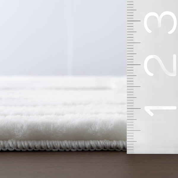 Nuloom Nuloom Tavina Solid Cloud Washable Area Rug Green