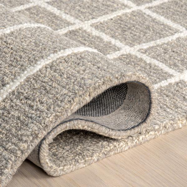 Nuloom Taylee Contemporary Striped Area Rug Grey