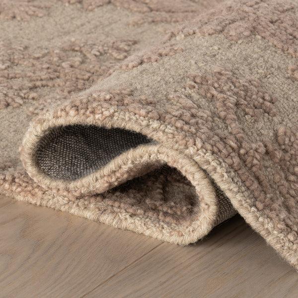 Nuloom Nuloom Thalena Transitional Floral And Paisley Rug Taupe