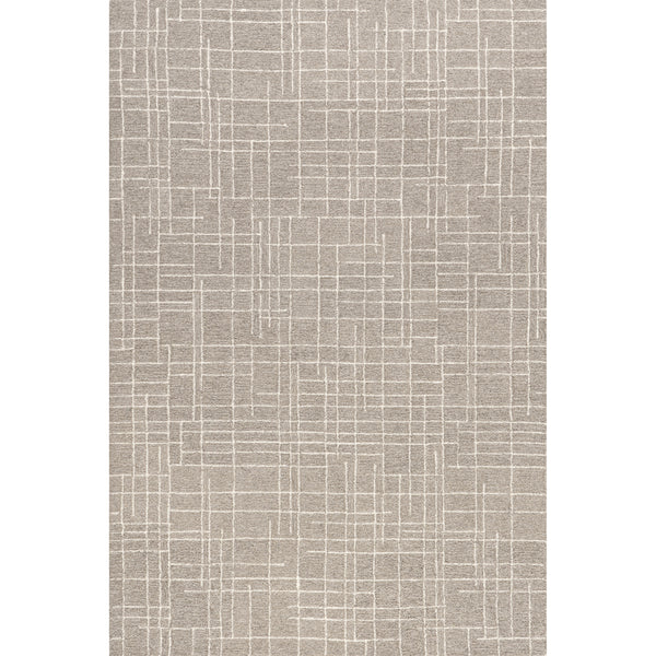 nuloom Tiera Checkered Wool Area Rug Sand