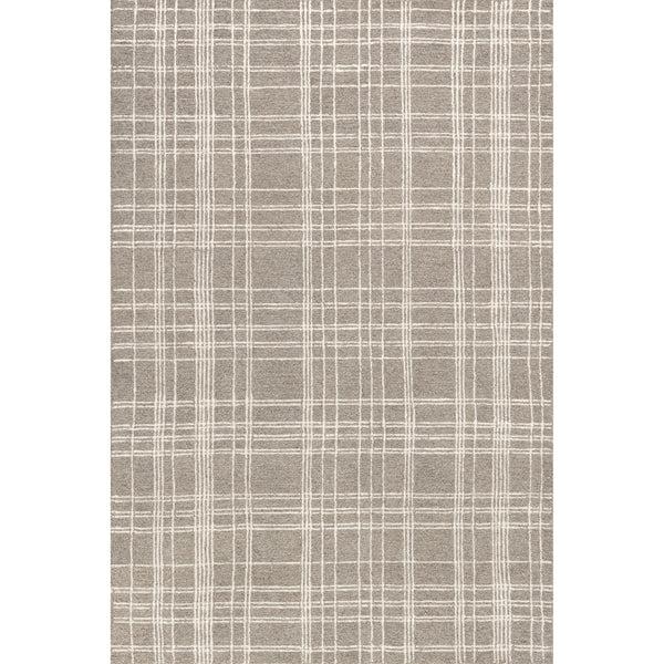 nuloom Tirza Plaid Wool Area Rug Sand