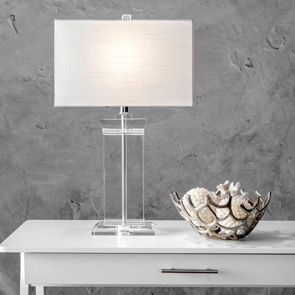 Nuloom Toledo 25" Crystal Table Lamp Clear