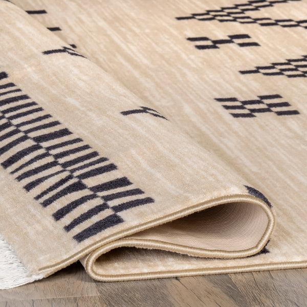 Nuloom Tracy Moroccan Tassel Area Rug Off White