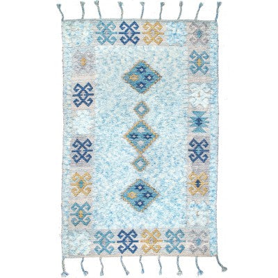 Nuloom Transitional Candance Shaggy Tassel Blue