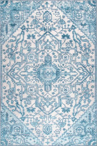 nuloom Transitional Sheri Area Rug Light Blue