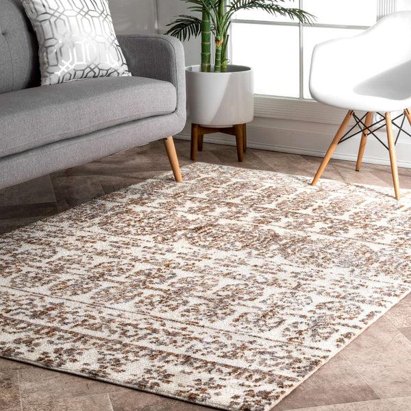Nuloom Transitional Striped Florence Beige
