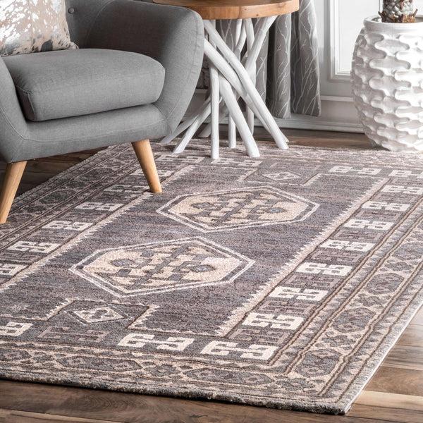 Nuloom Transitional Token Nichole Warm Grey