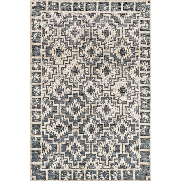 nuloom Trena Tribal Geometric Area Rug Dark Gray
