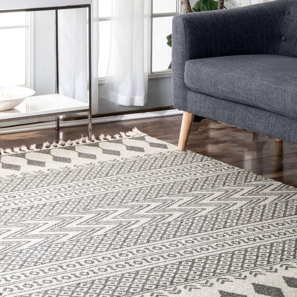 Nuloom Tribal Terra Beige