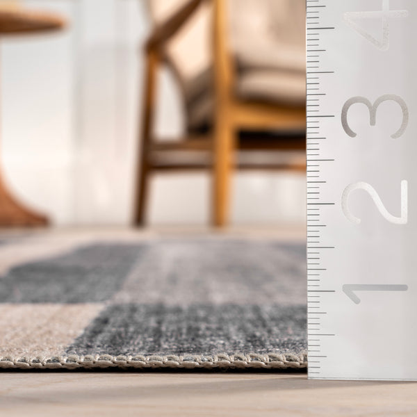 Nuloom Tribeca Machine Washable Area Rug Blue