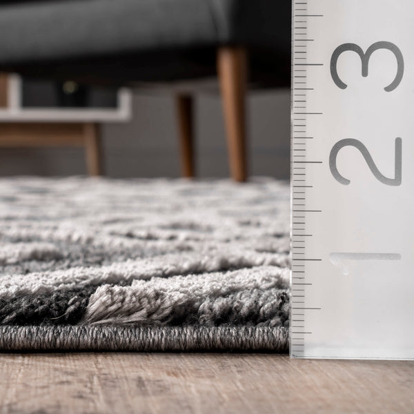 Nuloom Trina Contemporary Diamonds Area Rug Grey