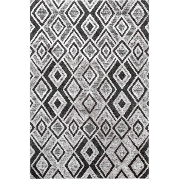 nuloom Trina Contemporary Diamonds Area Rug Grey