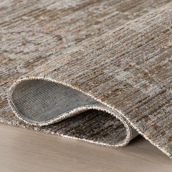 Nuloom Nuloom Veloria Traditional Woven Floral Washable Rug Brown